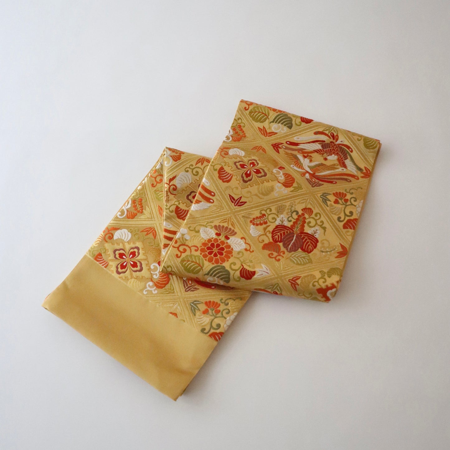 袋帯「慶長格天文」梅垣織物