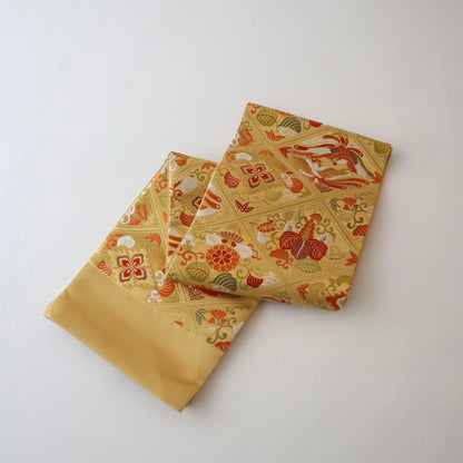 袋帯「慶長格天文」梅垣織物