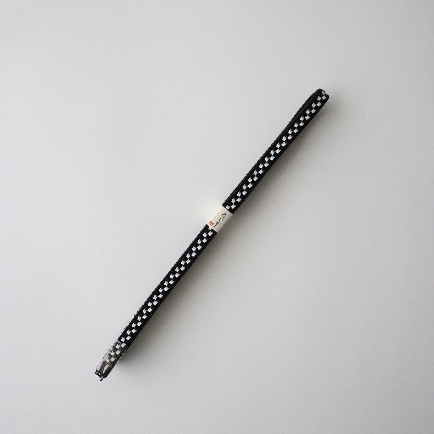 三分紐「レース市松 - blk」大原商店