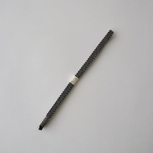 三分紐「源氏点市松 - blk」大原商店