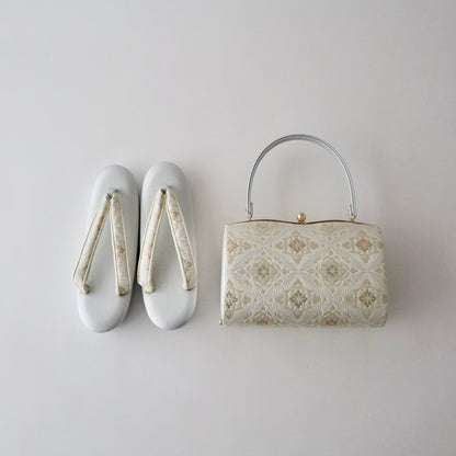 草履バッグセット「花菱華文」やまざき