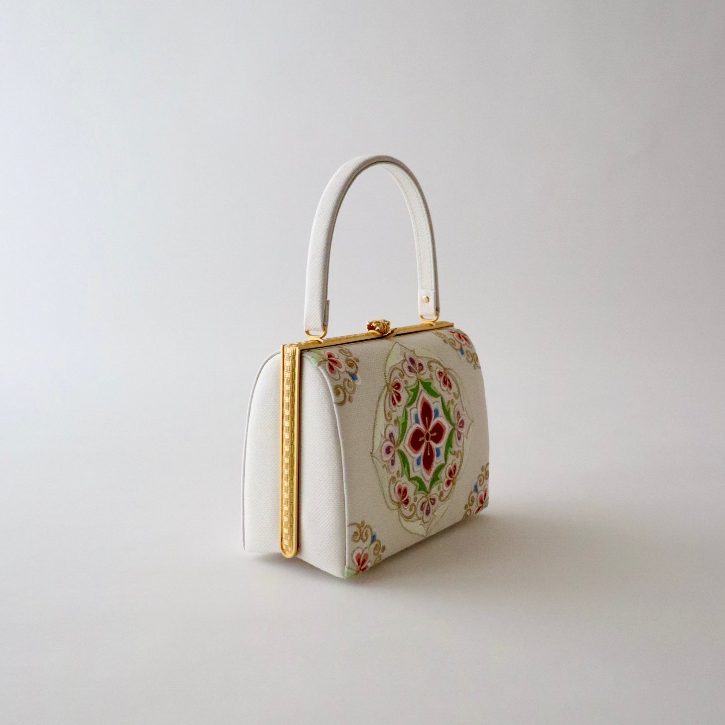 刺繍 | 草履バッグセット | 振袖 | 礼装 | 白 | 華文 | 和小物さくら