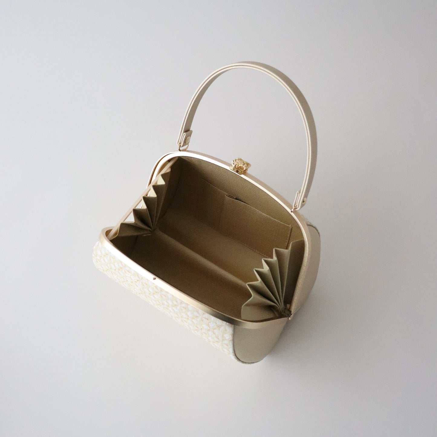 草履バッグセット「角取小花」やまざき