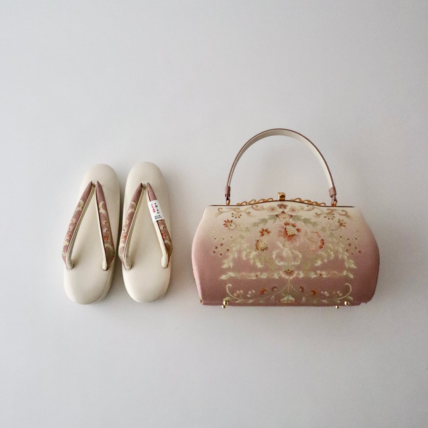 草履バッグセット「更紗」やまざき×岡重