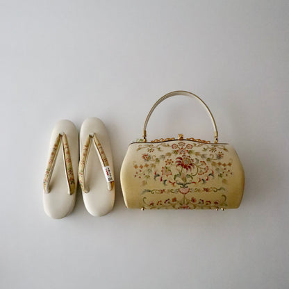 草履バッグセット「更紗」やまざき×岡重