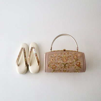 草履バッグセット「更紗」やまざき×岡重