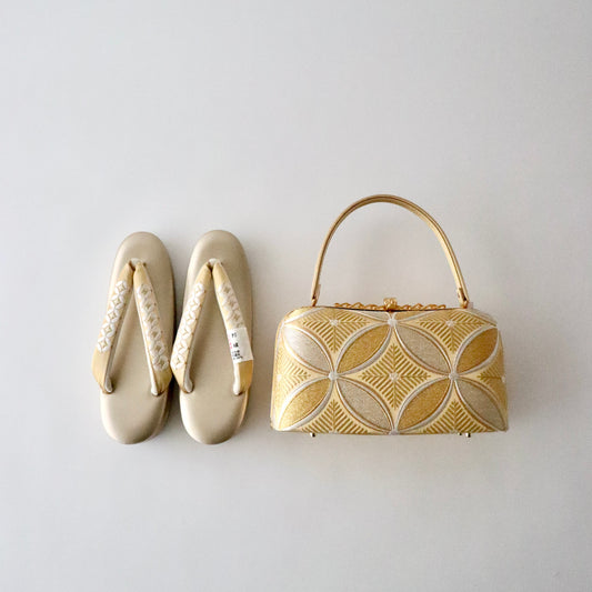 草履バッグセット「七宝文」やまざき