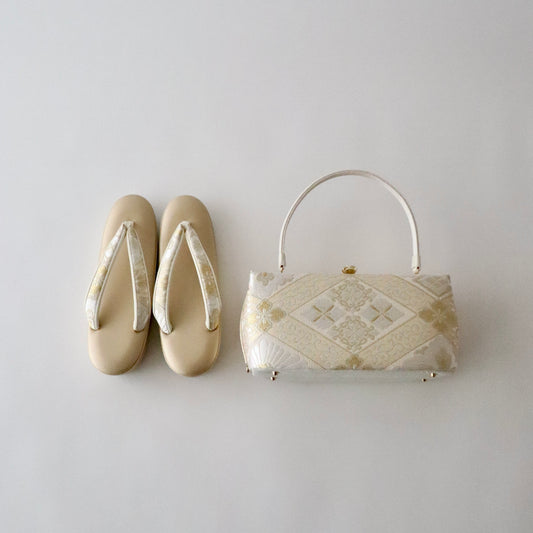 草履バッグセット「菱取華文」やまざき