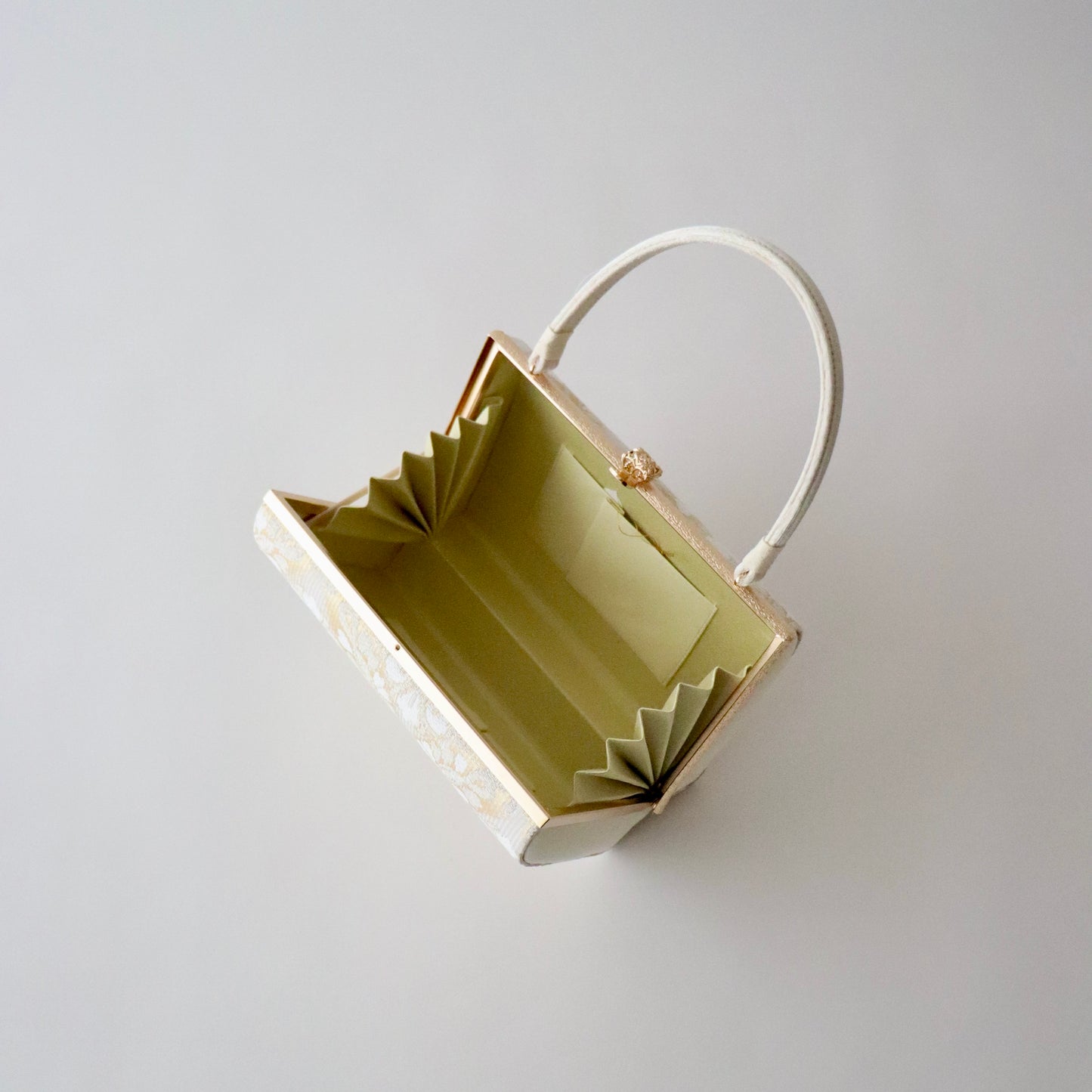 草履バッグセット「七宝花菱」やまざき