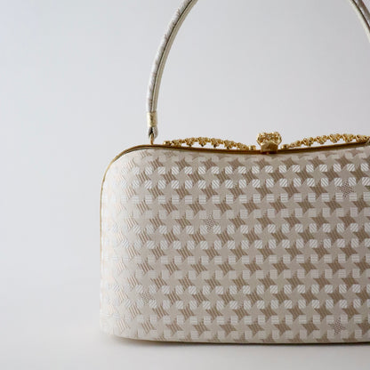 草履バッグセット「博多織-変わり格子」やまざき