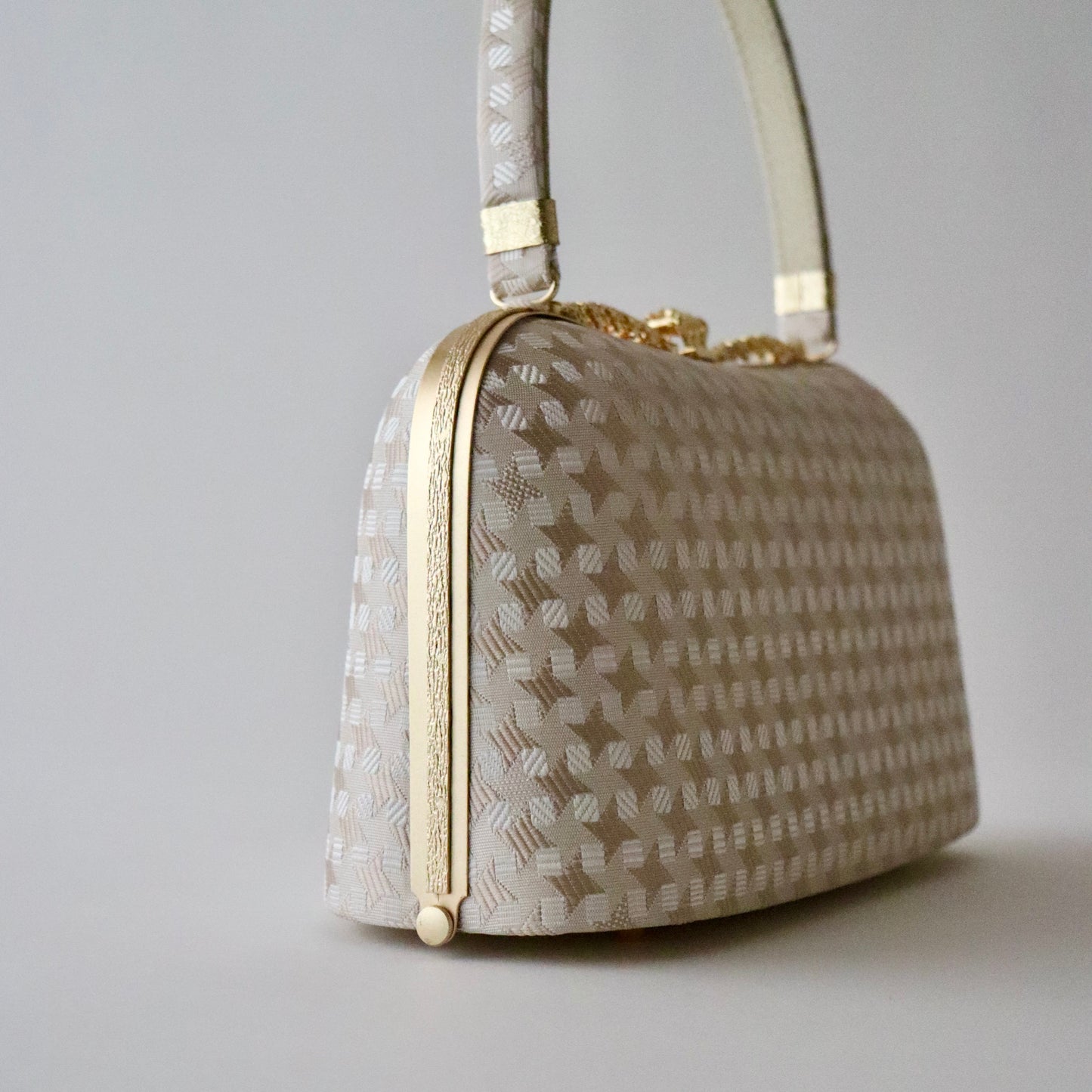 草履バッグセット「博多織-変わり格子」やまざき