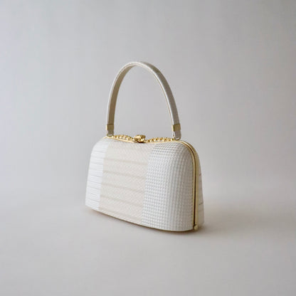 草履バッグセット「博多織-縞格子」やまざき