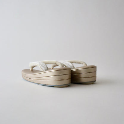 草履バッグセット「博多織-縞格子」やまざき