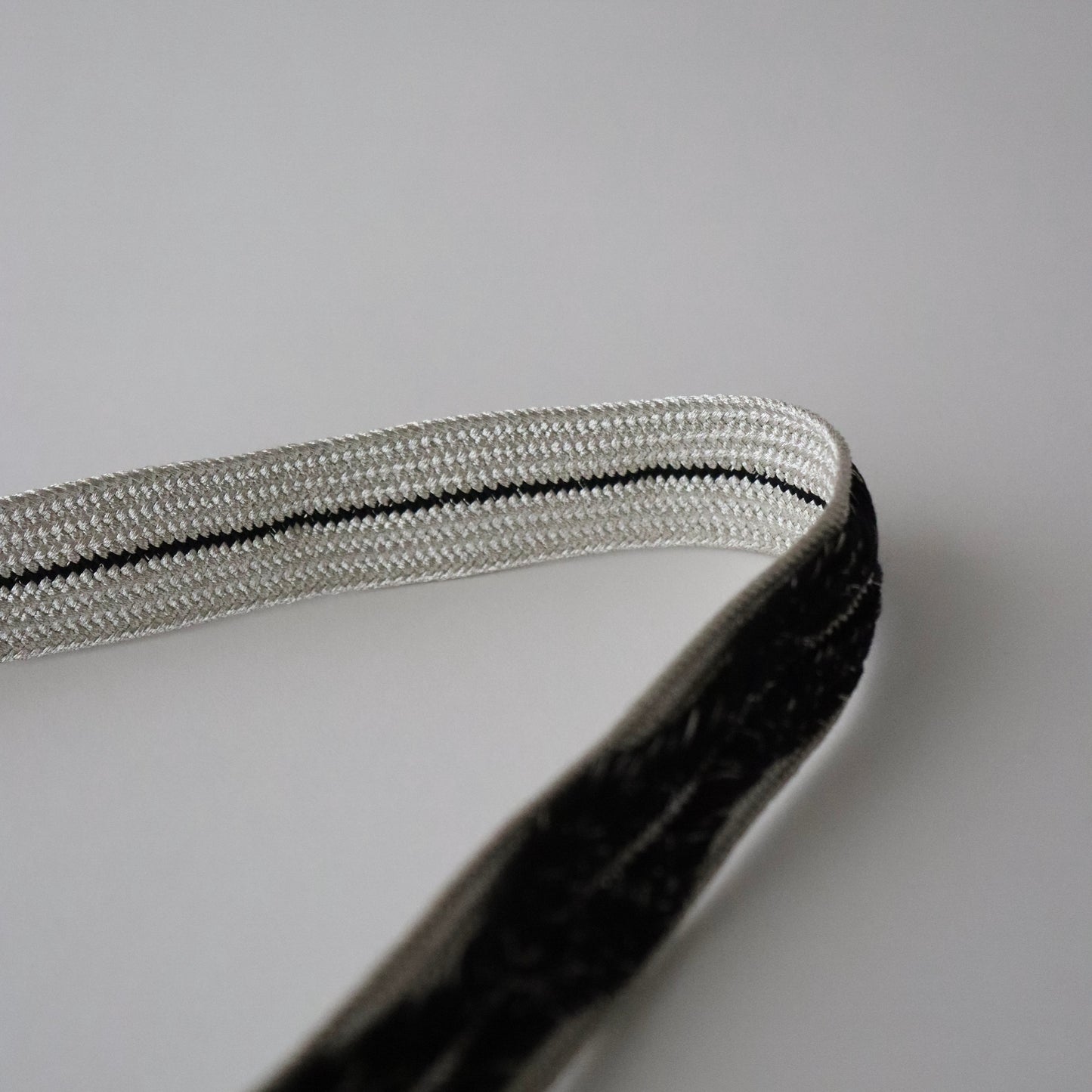 帯締め「高麗浮木の葉- slv blk」和小物さくら