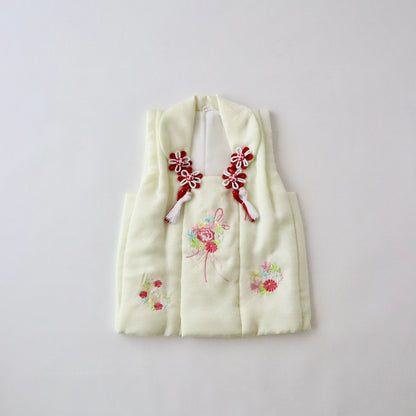 被布 | 七五三 | 三歳 | 正絹 | 薬玉 | 薄若芽色 | 刺繍