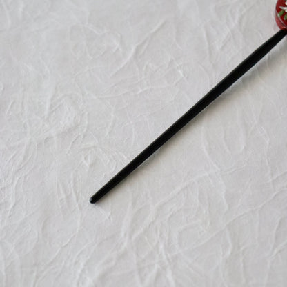 かんざし「平打ち 格子桜」大原商店