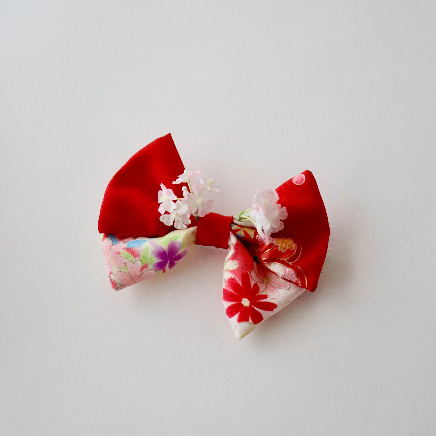 御祝着セット | 七五三 | 三歳 | 正絹 | 赤 | 鞠 | 花籠 | 刺繍
