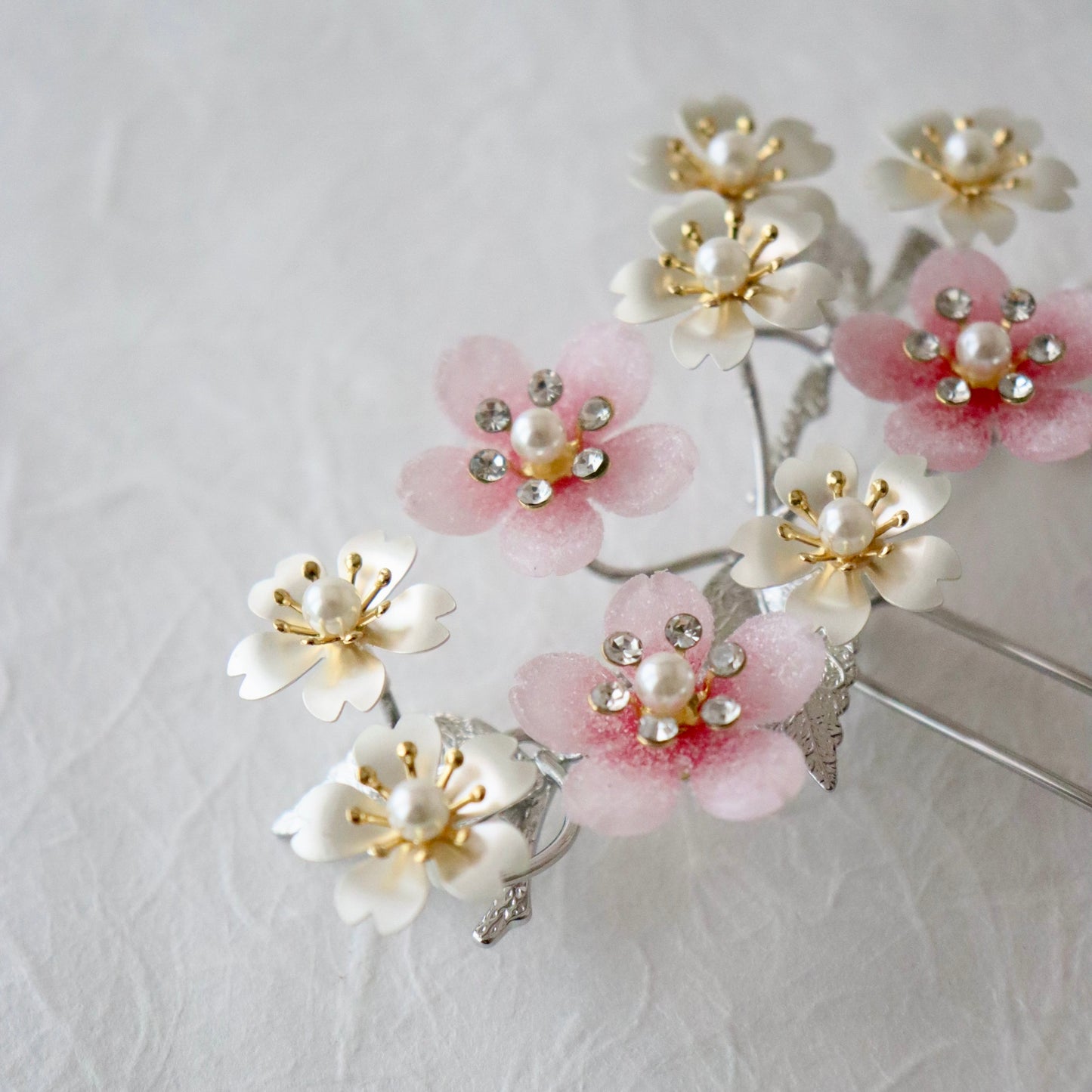 かんざし「大小桜尽くし - pnk」大原商店