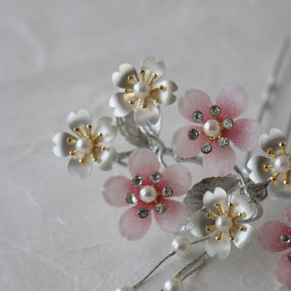 かんざし「大小桜尽くし - pnk」大原商店