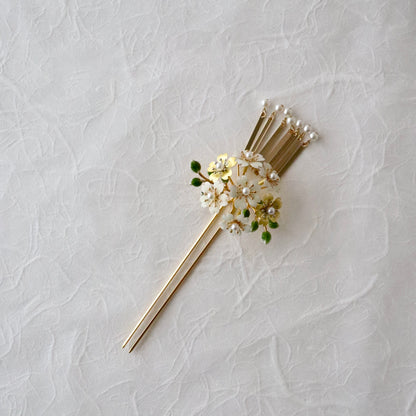 かんざし「桜尽くし ビラ簪 - grn」大原商店