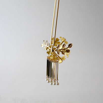 かんざし「桜尽くし ビラ簪 - grn」大原商店