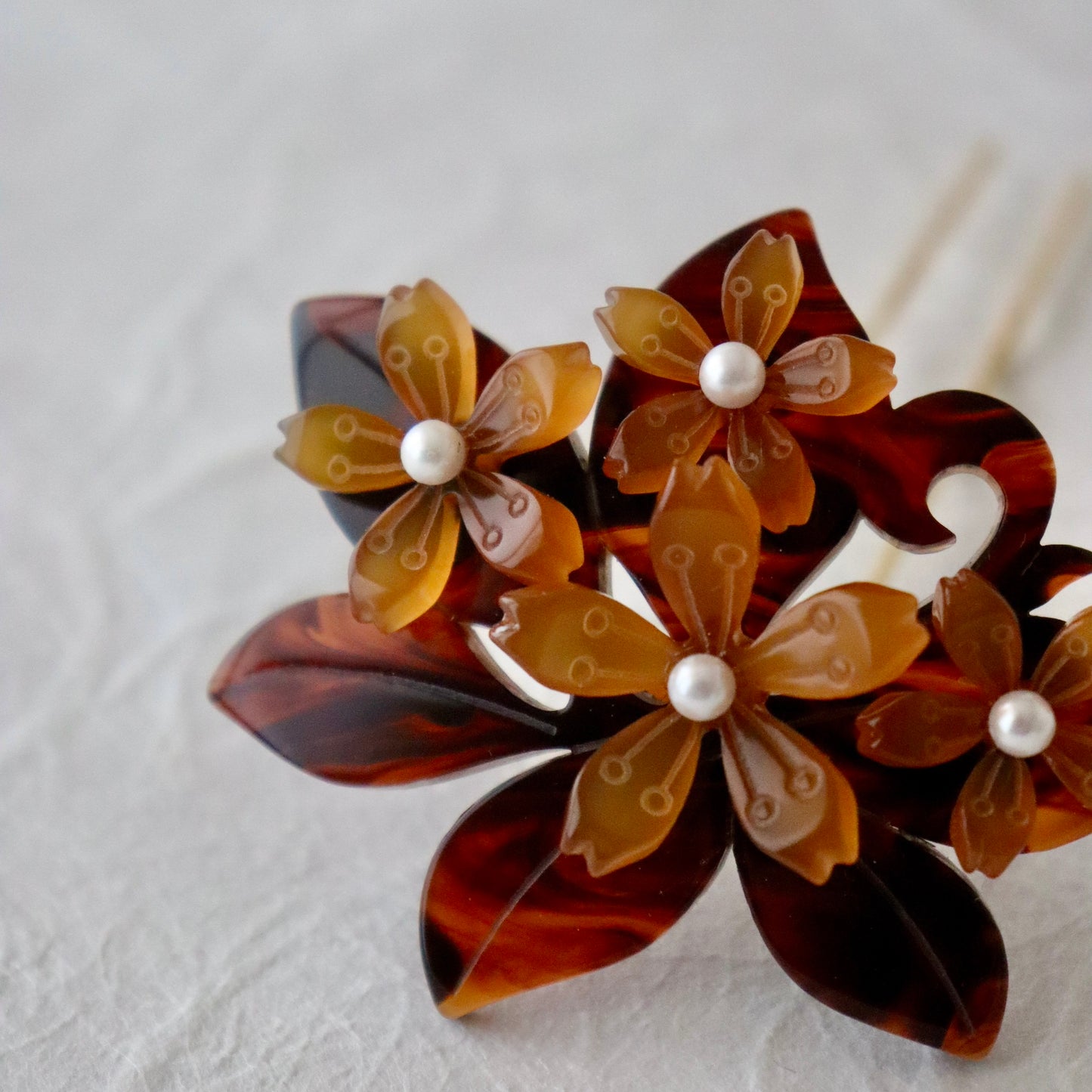 かんざし「桜散らし」大原商店