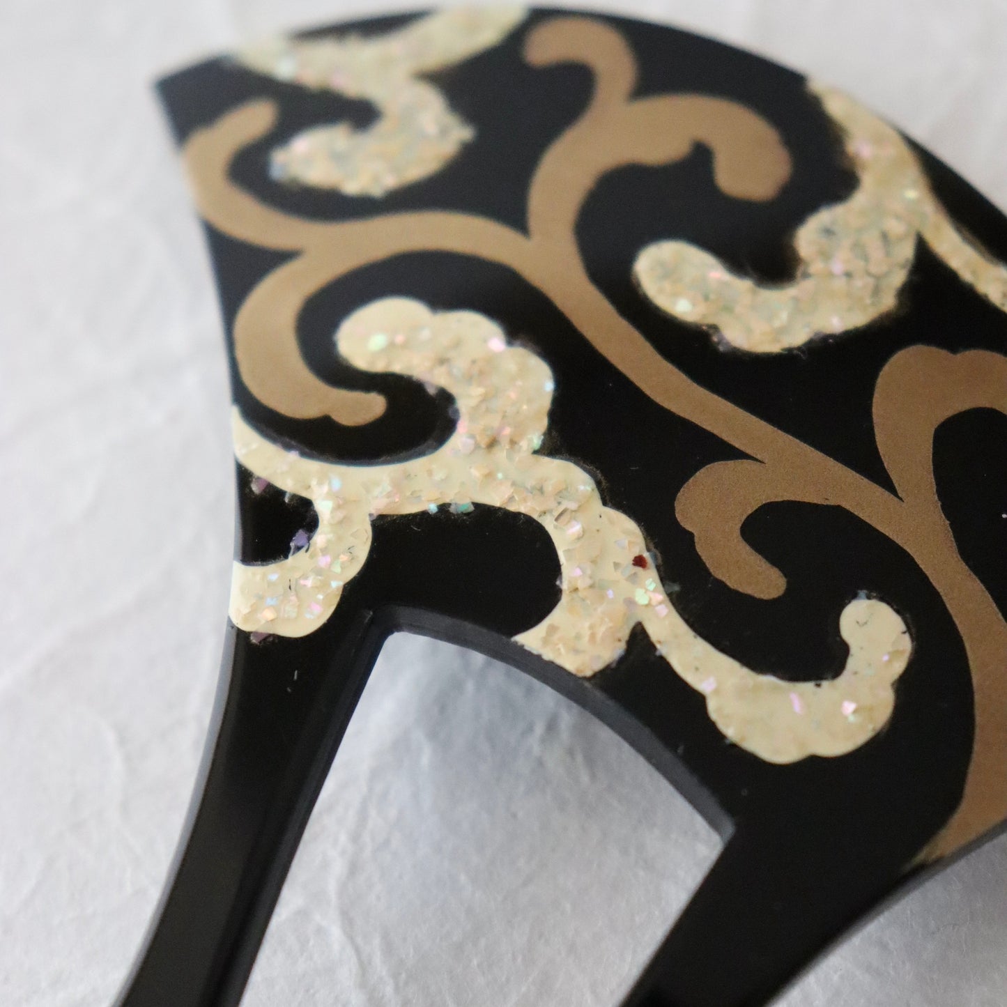 かんざし「螺鈿細工 - 唐草」大原商店