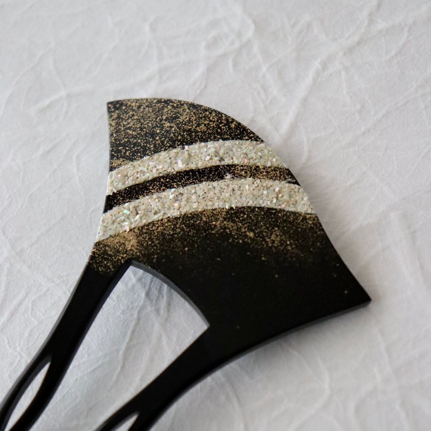 かんざし「螺鈿 流光 - blk」大原商店