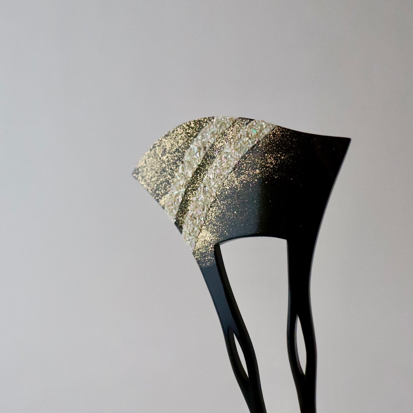 かんざし「螺鈿 流光 - blk」大原商店