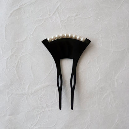 かんざし「梅唐草珠繋 - blk」大原商店