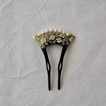 かんざし「花水木珠繋 - blk」大原商店