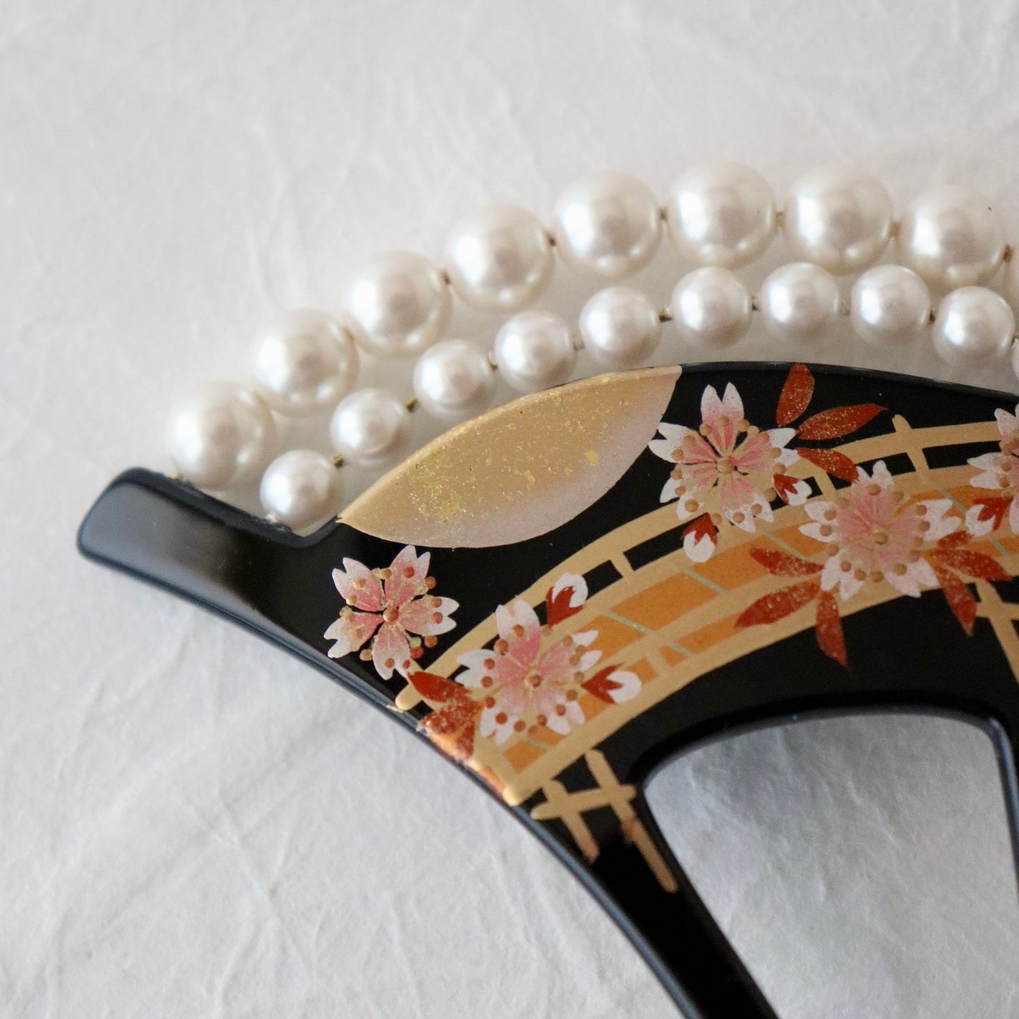 かんざし「桜橋珠繋 - blk」大原商店