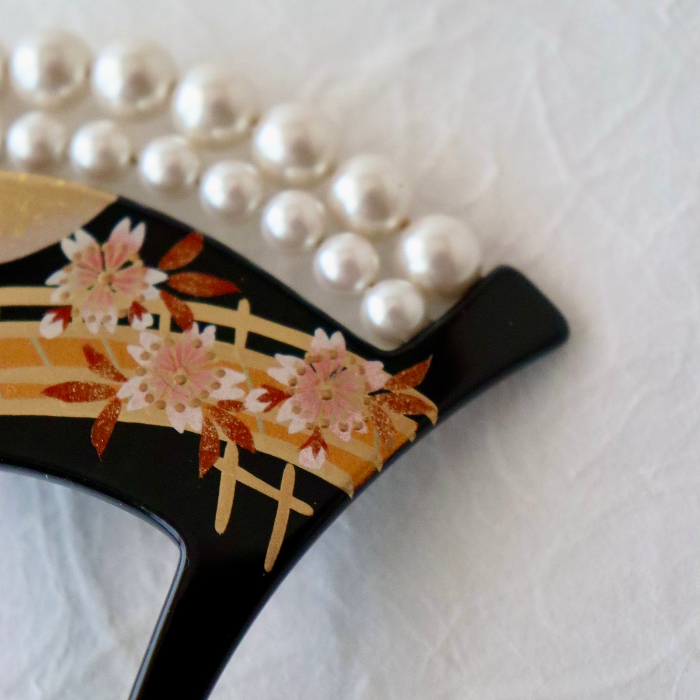 かんざし「桜橋珠繋 - blk」大原商店