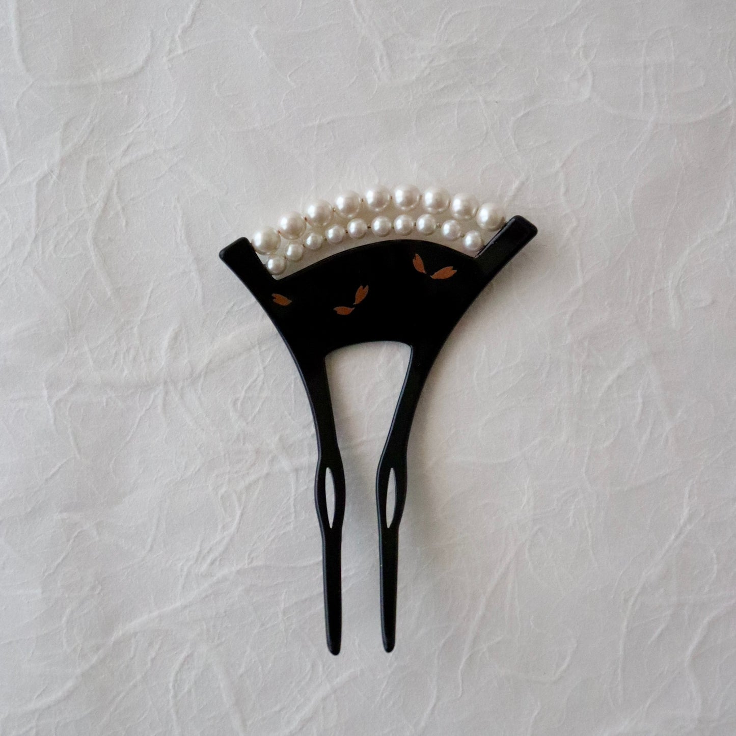 かんざし「桜橋珠繋 - blk」大原商店