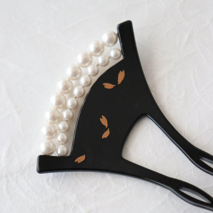 かんざし「桜橋珠繋 - blk」大原商店