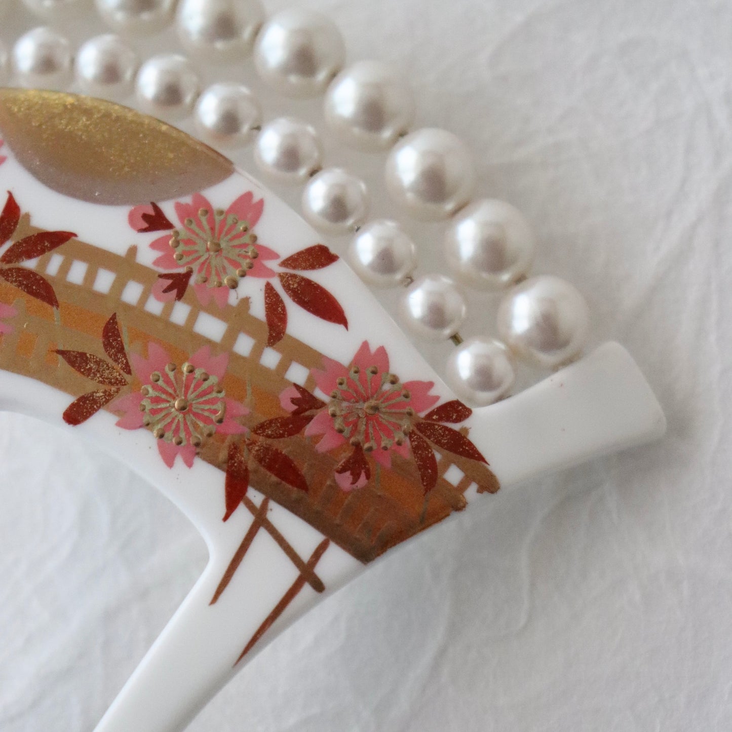 かんざし「桜橋珠繋 - wht」大原商店