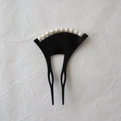 かんざし「桜に珠繋 - blk」大原商店