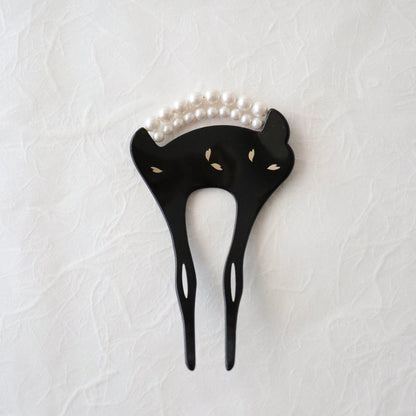 かんざし「桜片輪珠繋 - blk」大原商店