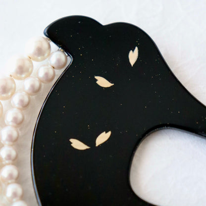 かんざし「桜片輪珠繋 - blk」大原商店