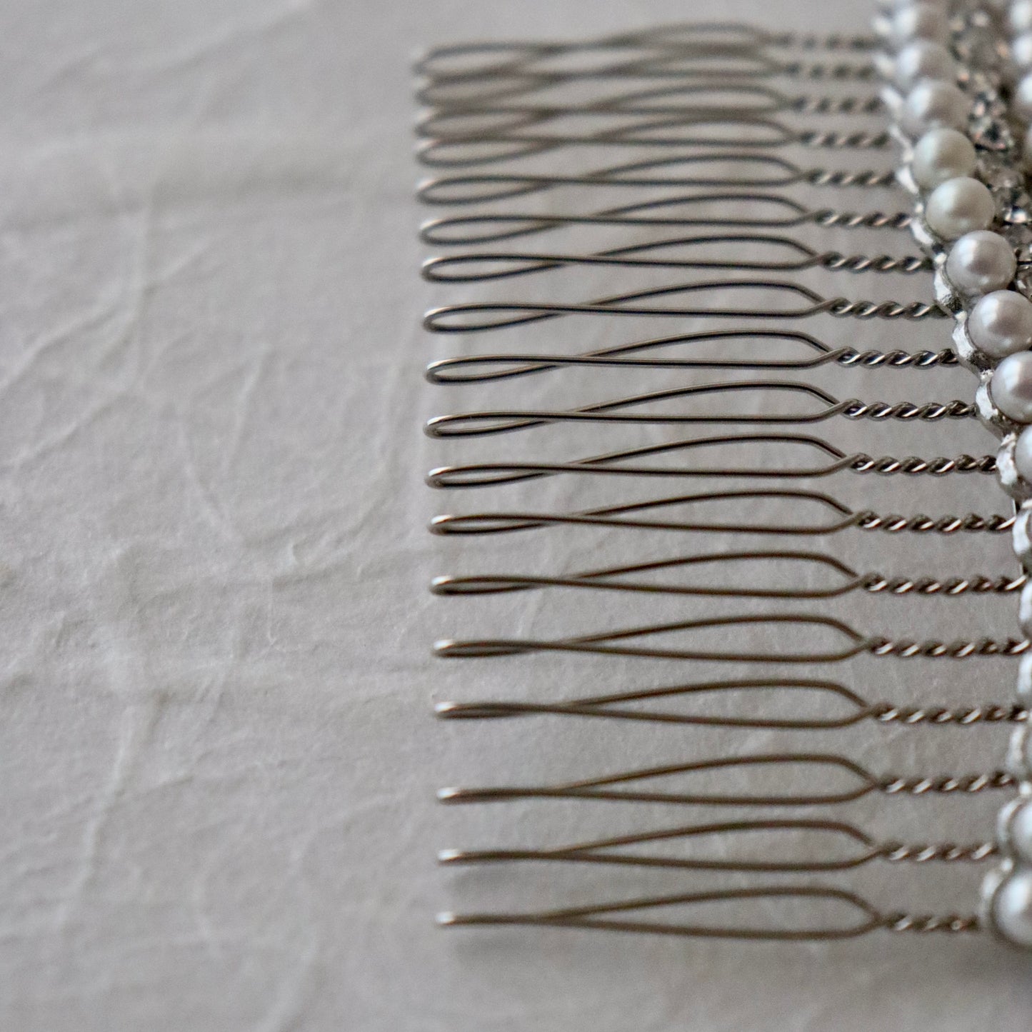 かんざし「櫛かんざし パール連爪ウェーブ」大原商店