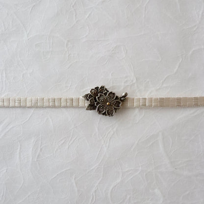 帯留「桜」大原商店