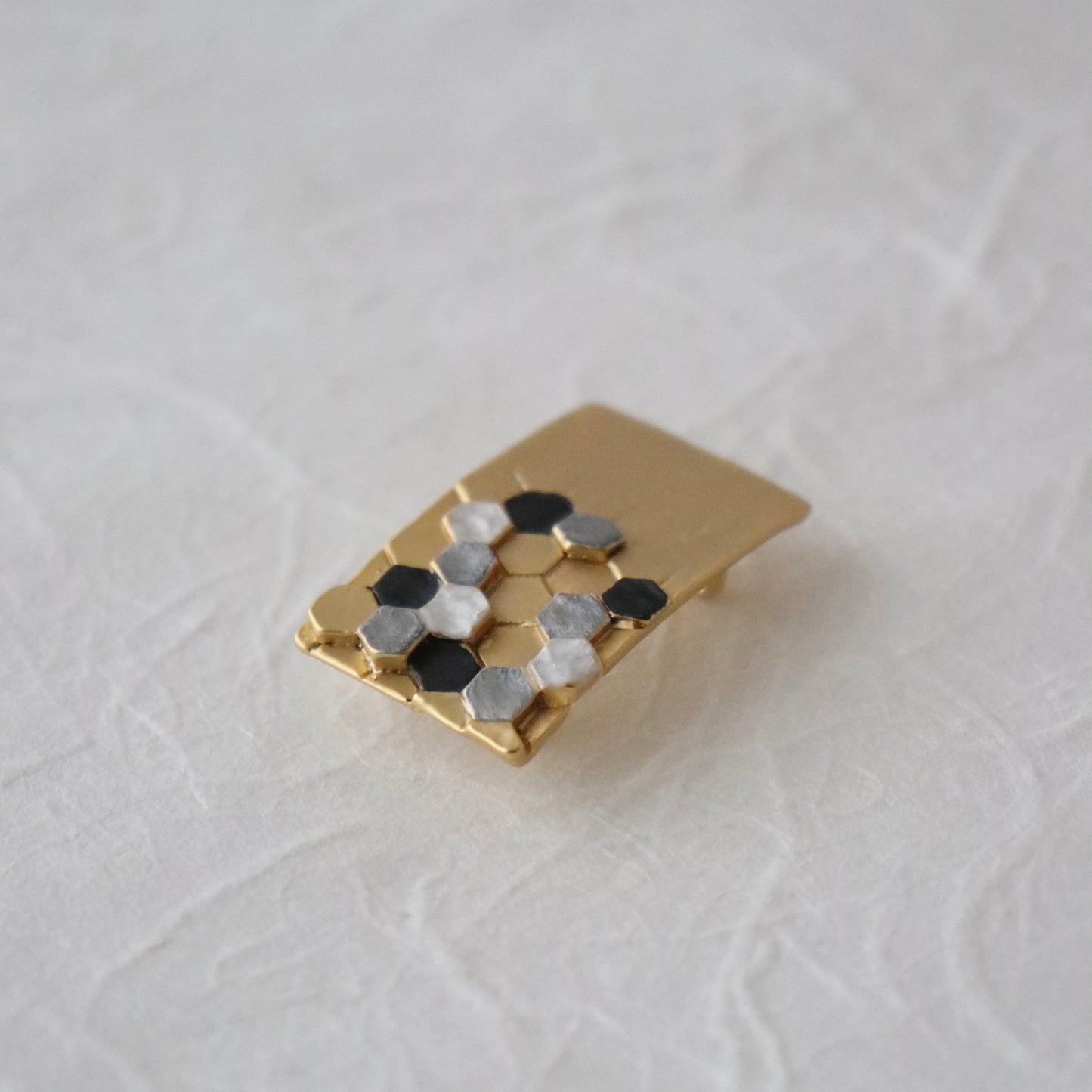 帯留「ハニカム」大原商店