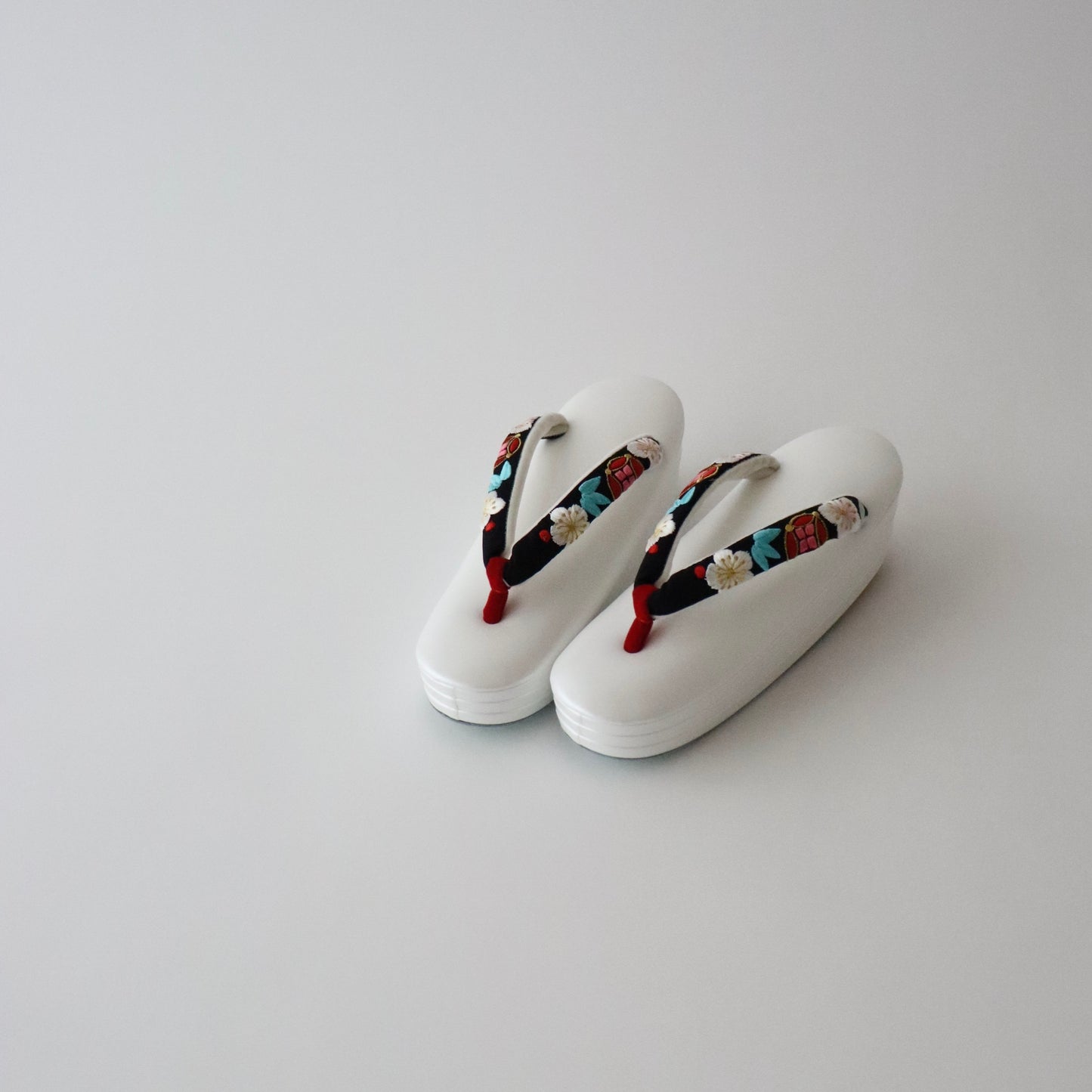 草履バッグセット「宝尽くし - blk」和小物さくら