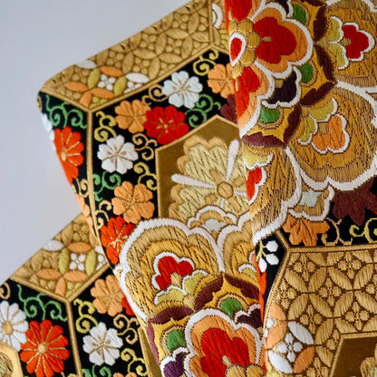 袋帯「有職吉甲秀華文」河合美術織物