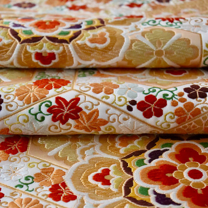 袋帯「有職吉甲秀華文」河合美術織物