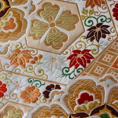 袋帯「有職吉甲秀華文」河合美術織物