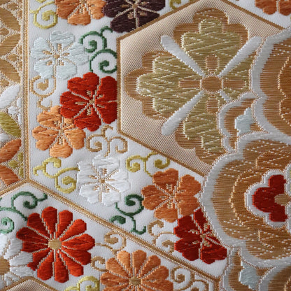 袋帯「有職吉甲秀華文」河合美術織物