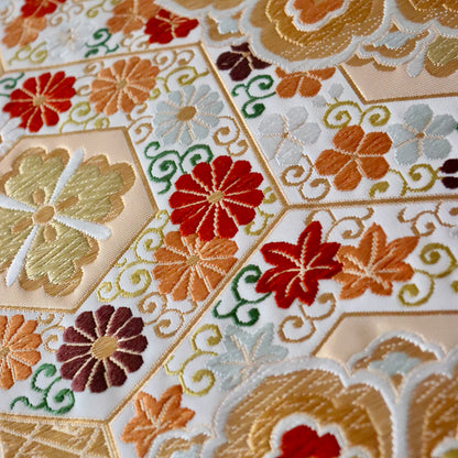 袋帯「有職吉甲秀華文」河合美術織物