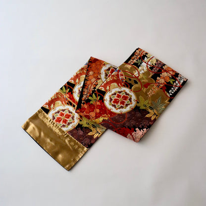 袋帯「雅楽松藤文」河合美術織物