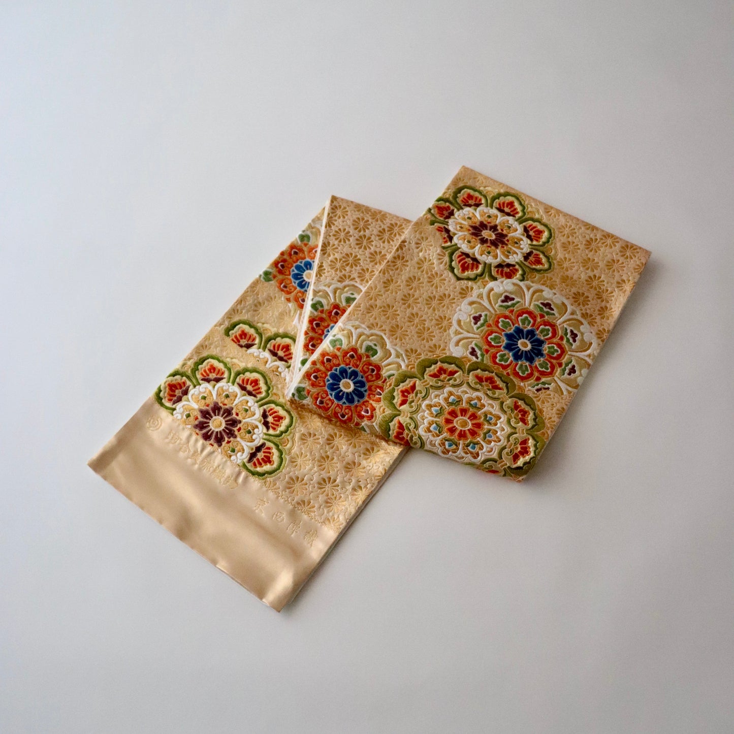 袋帯「華燭双華文」河合美術織物